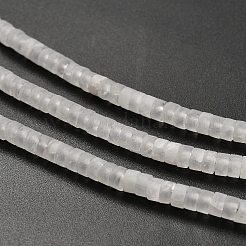Природного кварца нитей бисера G-P575-B46-4x2mm