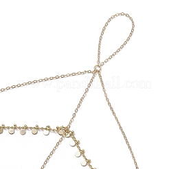 Латунные кабельные цепи кольца браслеты для женщин BJEW-JB11582