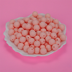 Perles focales rondes en silicone&nbsp;LS-SI-JX0046A-59