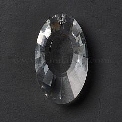 Прозрачное стекло большие подвески GLAA-F118-08