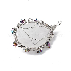 Природный кристалл кварца большие подвески&nbsp;G-L524-09P-07