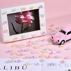 Прозрачные акриловые бусины TACR-SZ0001-04