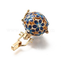 Подвески из бисера со стразами из сплава&nbsp;ENAM-M047-02G-A