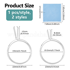 Компоненты перстня из алюминиевого сплава FIND-DC0006-70P