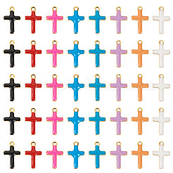 50 шт. эмалированные подвески из нержавеющей стали 304&nbsp;STAS-TA0003-32B