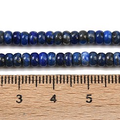 Нитки бусины из натурального ляписа-лазури G-K343-C51-01