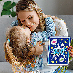 Взрыв знак тема углеродистая сталь штампы трафареты DIY-WH0309-1792