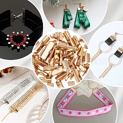 60 шт. 6 стиля 304 нержавеющая сталь ленточный обжимной наконечник STAS-UN0063-91G