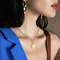 4 шт. унисекс pvd вакуумное покрытие нержавеющая сталь 304 цепочка Фигаро ожерелья&nbsp;STAS-DC0003-27