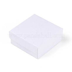 Квадратная картонная коробка для ожерелья CBOX-Q038-02-01B