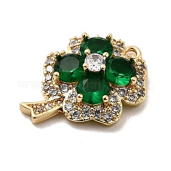 Латунные микро проложить кубического циркония подвески&nbsp;KK-H089-19G