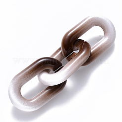 Двухцветные непрозрачные акриловые кольца&nbsp;LS-OACR-S036-006A-M02