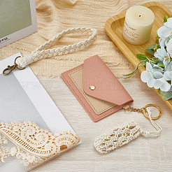 Хлопковый макраме мешочек подвеска украшения&nbsp;AJEW-CN0003-46A