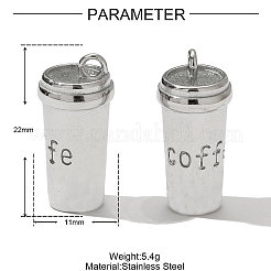 Подвески из нержавеющей стали 304&nbsp;STAS-OY001-30P
