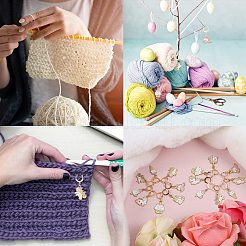 Кулон из сплава эмали тема единорога запирающие маркеры петель HJEW-SW00041