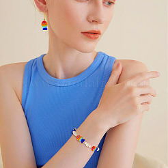 12шт ручной работы бусины лэмпворк&nbsp;LAMP-TA0001-75