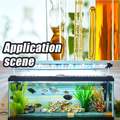 Круглая прозрачная акриловая трубка AJEW-WH0314-603B