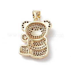 Латунные микро проложить кубического циркония подвески KK-M240-19