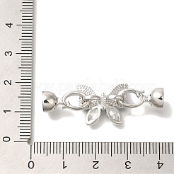 Застежки-раскладушки из латуни KK-K389-126P