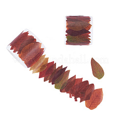 Autocollants en papier à feuilles d'automne pour la création de cartes&nbsp;DIY-TAC0032-23C