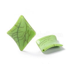 Хрустящие непрозрачные акриловые бусины&nbsp;OACR-C006-47