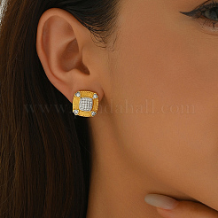 Серьги-гвоздики из латуни&nbsp;DM5598