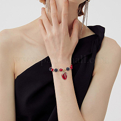 DIY-Sets zur Herstellung von Stretch-Armbändern im Gothic-Stil&nbsp;DIY-SC0033-43