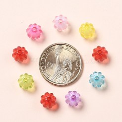 Прозрачные акриловые бусины&nbsp;X-TACR-S089-10mm-M