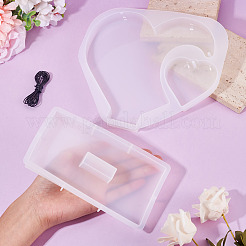 1 Set Silikonformen für Herz-Fotorahmen&nbsp;DIY-TA0014-77