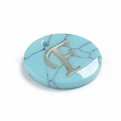 Синтетические бирюзовые чары G-L561-001F