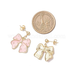 Серьги эмали сплава&nbsp;EJEW-JE06449-02