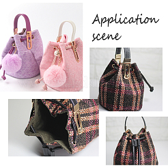 2 комплект 2-х цветных раздвижных ручек для сумок из искусственной кожи&nbsp;FIND-CA0002-05