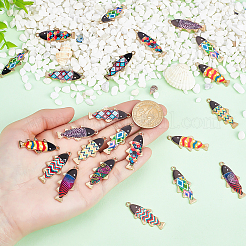 72шт 9 цвета сплава эмалевые подвески&nbsp;FIND-ME0001-93