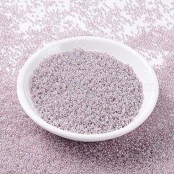 MIYUKIラウンドロカイユビーズ  日本製シードビーズ  11/0  (rr542) ライトモーブセイロン  2x1.3mm  穴：0.8mm  約999個/9g&nbsp;LS-X-SEED-G007-RR0542