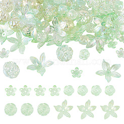 94pcs 4 Arten transparente Acrylperlen&nbsp;TACR-TA0001-84