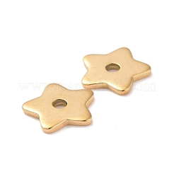 Placcatura ionica (ip) perle in acciaio inossidabile 304&nbsp;STAS-D185-02G-02