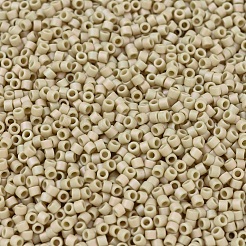 MIYUKIデリカビーズ  シリンダー  日本製シードビーズ  11/0  （db2301)艶消し不透明lazガラス翼ab  1.3x1.6mm  穴：0.8mm  約2000PCS /ボトル  10 G /ボトル&nbsp;SEED-JP0008-DB2301
