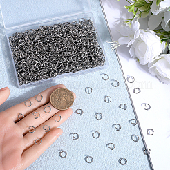 304 1000 шт. открытых соединительных колец из нержавеющей стали&nbsp;STAS-SP0001-71C