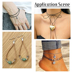 15 ярд двухцветного коровьего кожаного шнура WL-TA0001-02