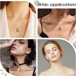 100 шт. латунная штампованная пустая бирка-подвеска KK-FH0002-60AB