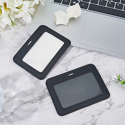 Пластиковый держатель для визитных карточек из ПВХ&nbsp;AJEW-WH20006-351B-01