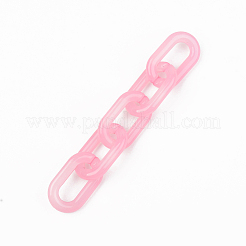 Anneaux imitation jelly acrylique&nbsp;OACR-T024-02-E03