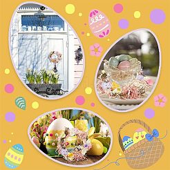 5 шт. 5-х стильный круглый обруч для венка из ротанговой лозы DIY-OC0009-91