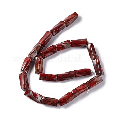 Природные брекчированных яшмы бисер нитей G-L240-14