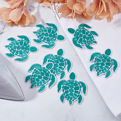 22 шт. полиэстеровые компьютеризированные вышитые термоклеевые/пришивные нашивки&nbsp;PATC-DC0001-15