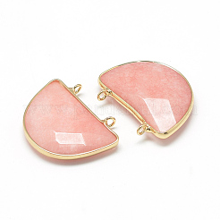 Полукруглые подвески из натуральных и синтетических камней G-Q972-M