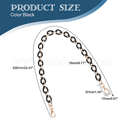 Сумка из смолы в форме слезы с ремешками&nbsp;PURS-WH0001-05C
