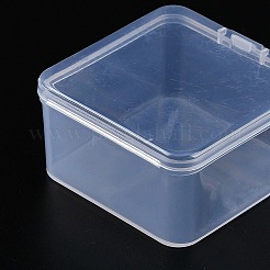 Contenitori di perline di plastica con coperchio incernierato&nbsp;CON-Z007-02C