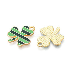 Подвески из сплава с эмалью ко дню святого патрика&nbsp;ENAM-T023-04B