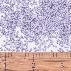 MIYUKIデリカビーズ  シリンダー  日本製シードビーズ  11/0  （db0356)マットな不透明ライトモーブ  1.3x1.6mm  穴：0.8mm  約10000個/袋  50 G /袋&nbsp;SEED-X0054-DB0356